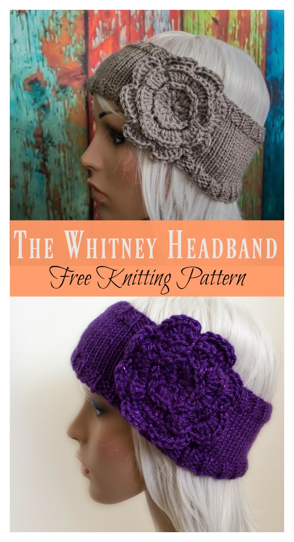 The Whitney Headband Free Knitting Pattern 