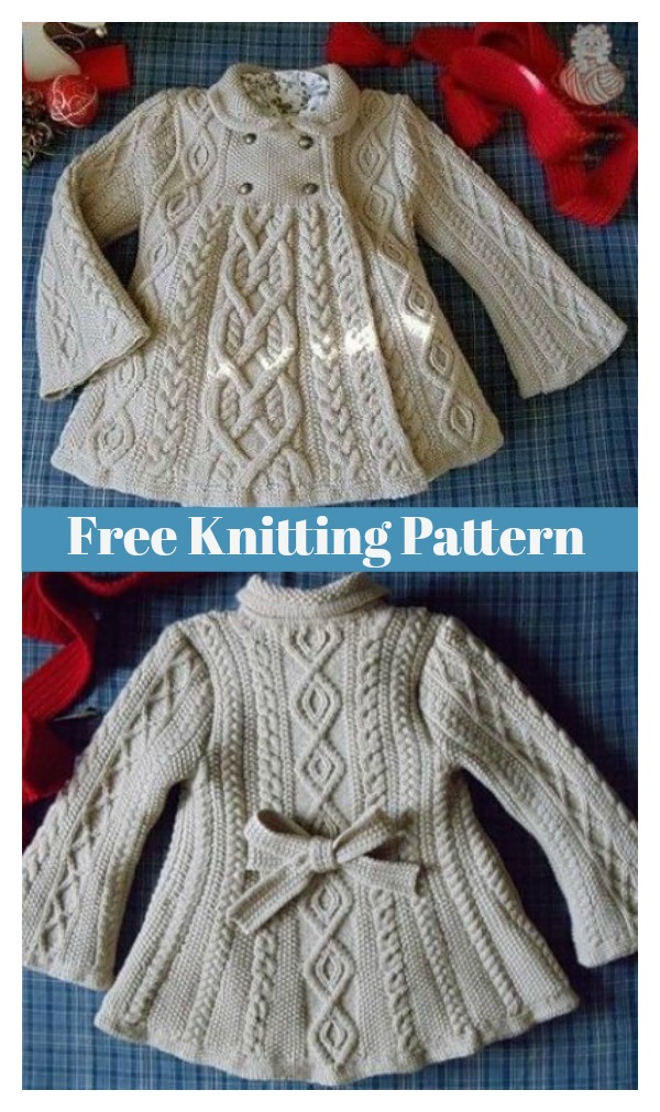 Elizabeth Coat Free Knitting Pattern
