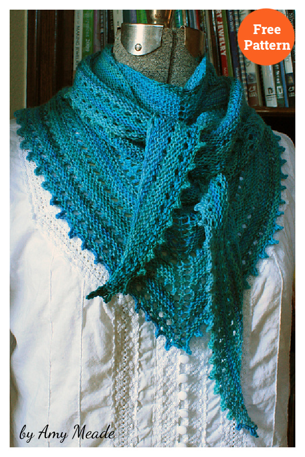 3S Shawl Free Knitting Pattern