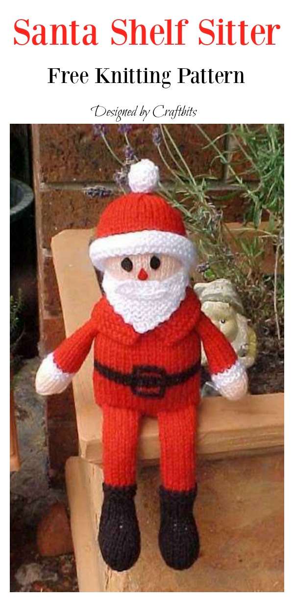 Christmas Santa Free Knitting Pattern