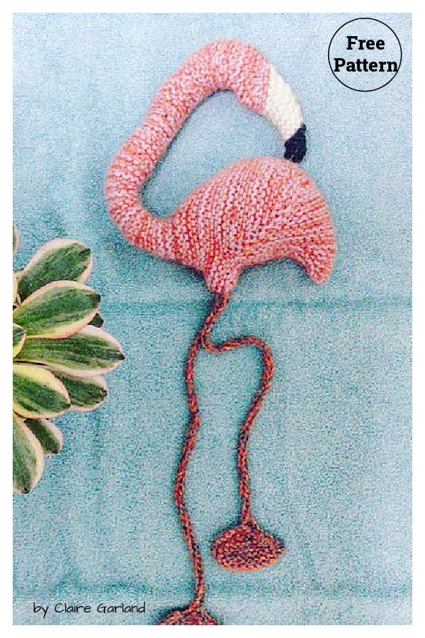 Amigurumi Flamingo Free Knitting Pattern 