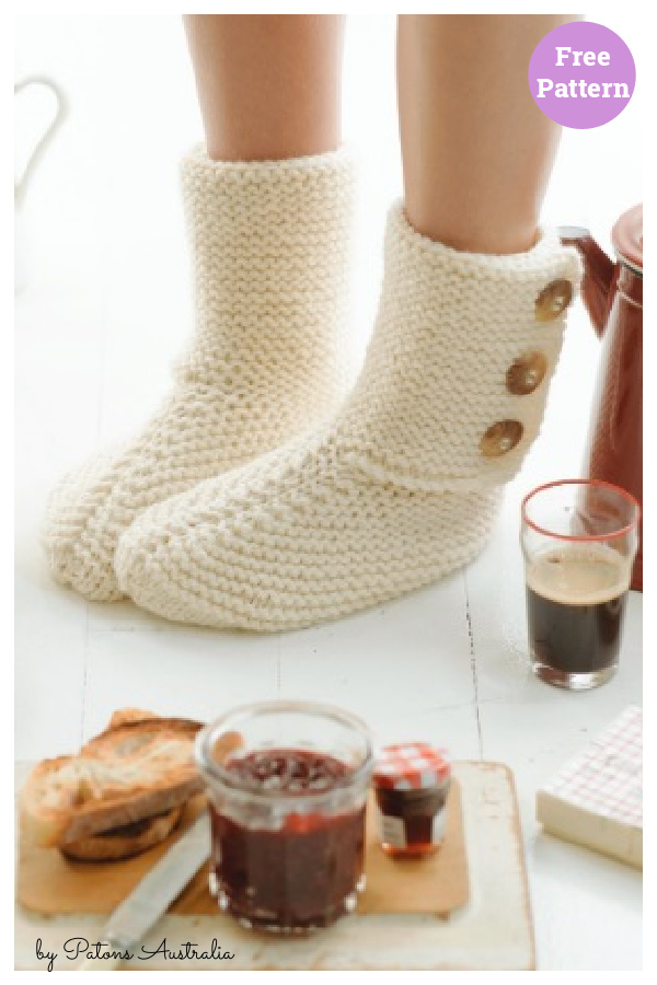House Boots Free Knitting Pattern 