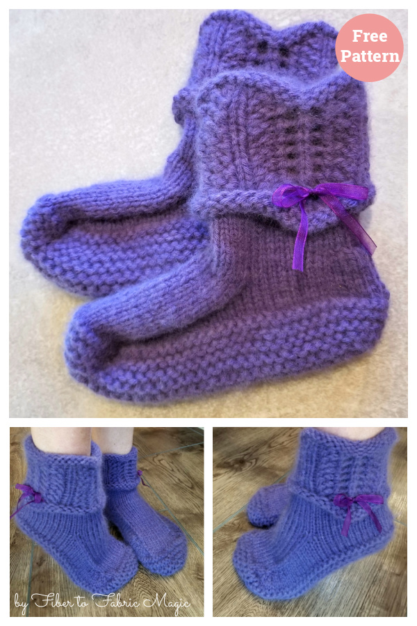 ITR Lace Dorm Boots Free Knitting Pattern