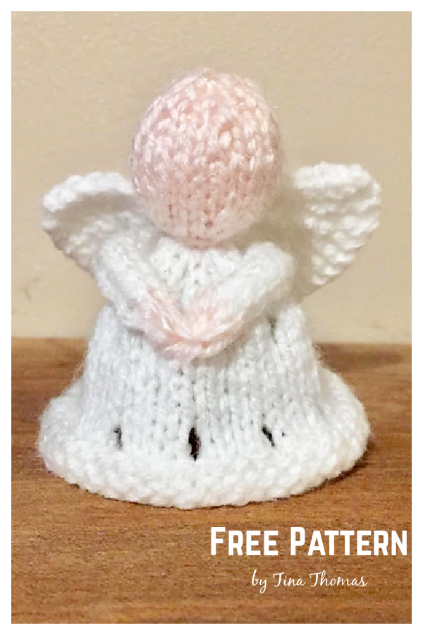 Angel of Kindness Free Knitting Pattern 