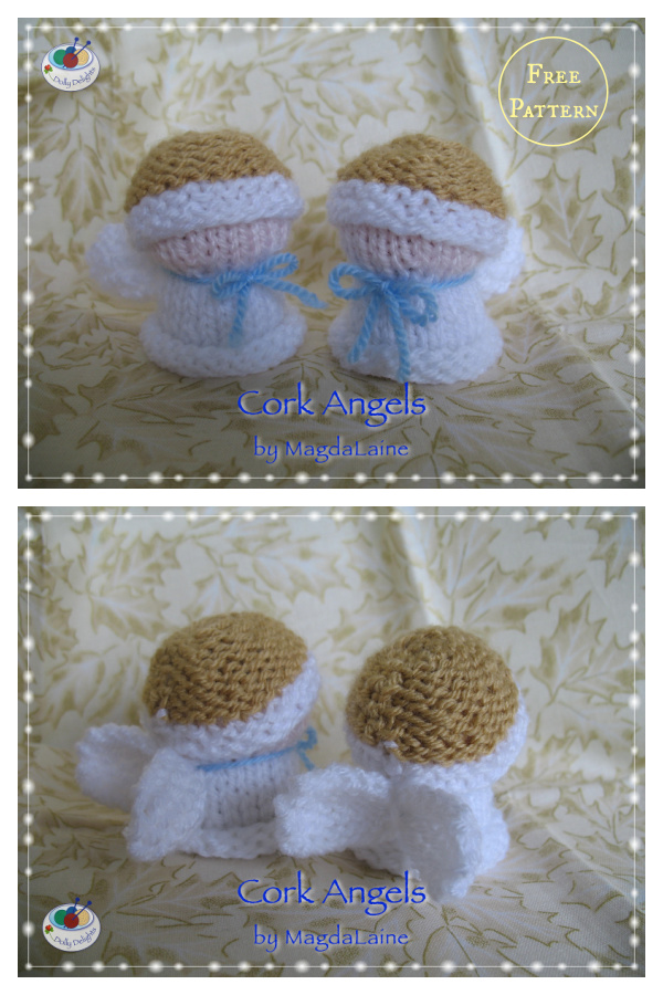 Cork Angels Free Knitting Pattern