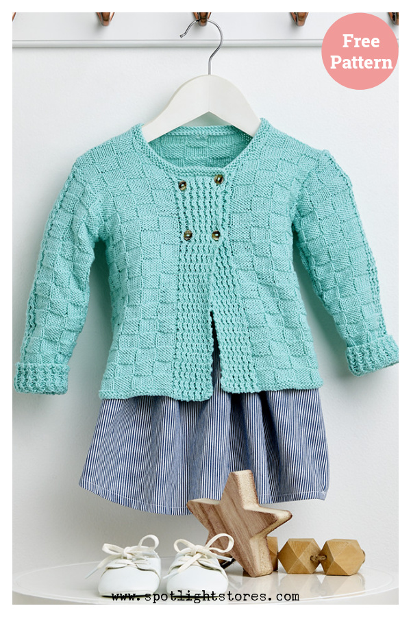 Tootgarook Baby Cardigan Free Knitting Pattern