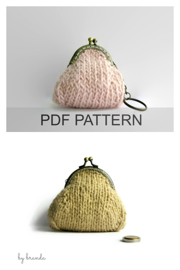 Coin Purse Knitting Pattern 