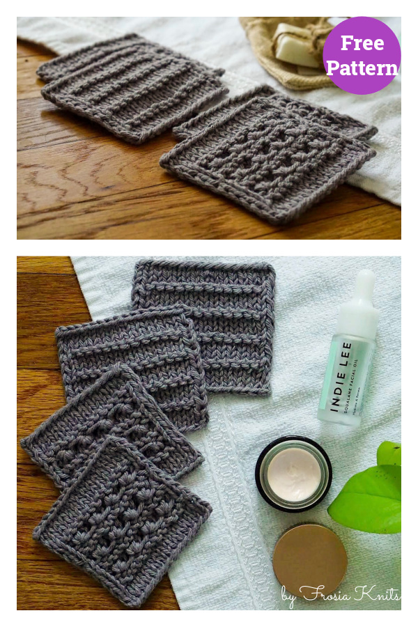 Porte Face Scrubbie Free Knitting Pattern