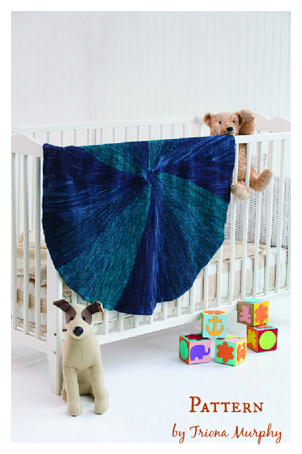 Annular Baby Blanket knitting Pattern