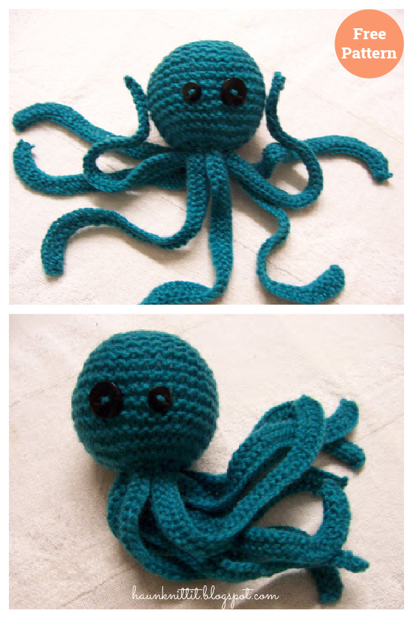 Aristotle the Octopus Free Knitting Pattern