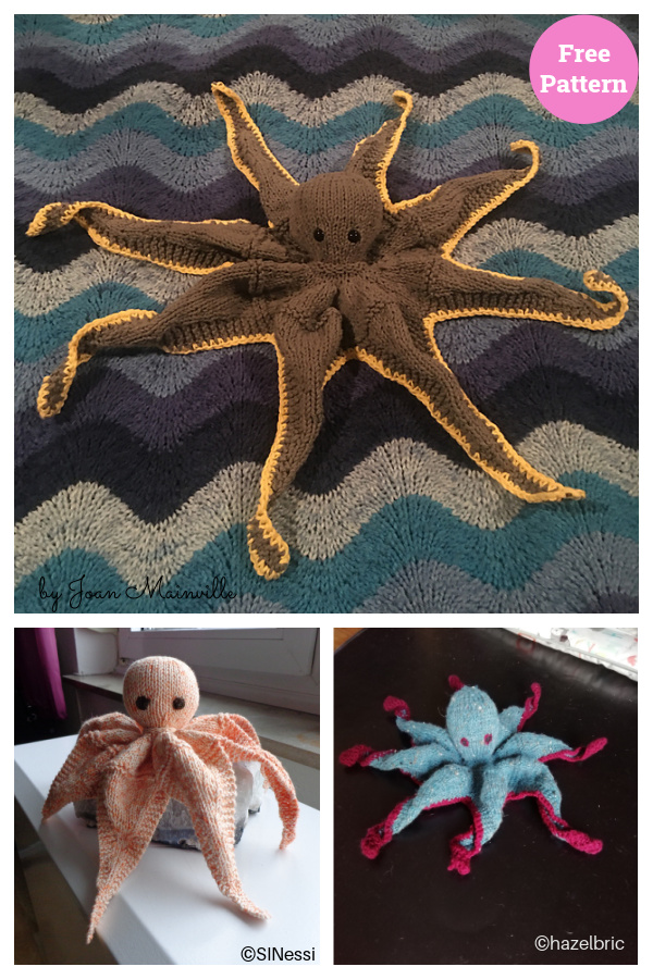 He'e the Octopus Free Knitting Pattern