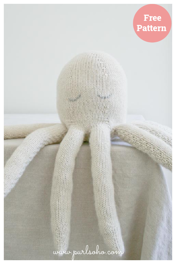 Octopus Free Knitting Pattern
