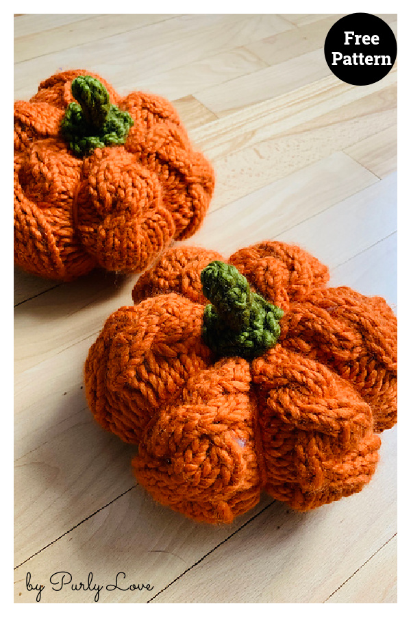 Great Pumpkin Free Knitting Pattern