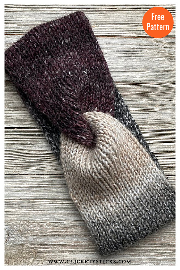 Winter Solstice Head Wrap Free Knitting Pattern