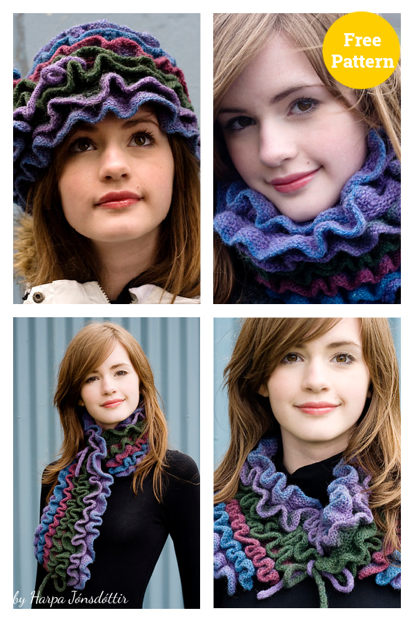 Alda Scarf Free Knitting Pattern