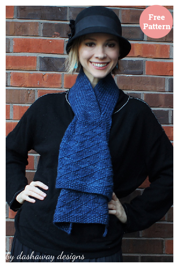 Close to You Multi-Wear Scarf Free Knitting Pattern 