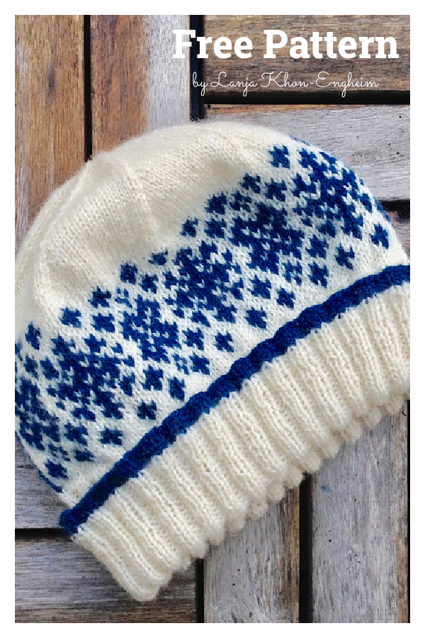 Skadi Wishes for Snow Fair Isle Hat Free Knitting Pattern 