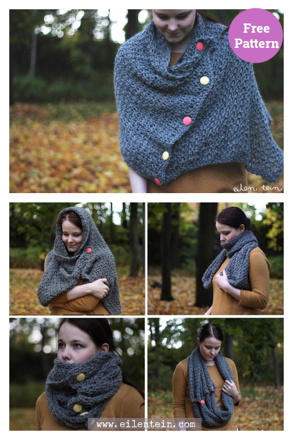 Tadaa Huivi Scarf Free Knitting Pattern