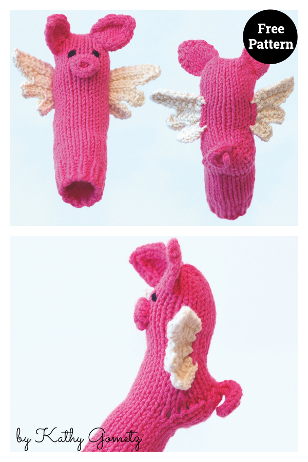 Flying Pig Socks Free Knitting Pattern