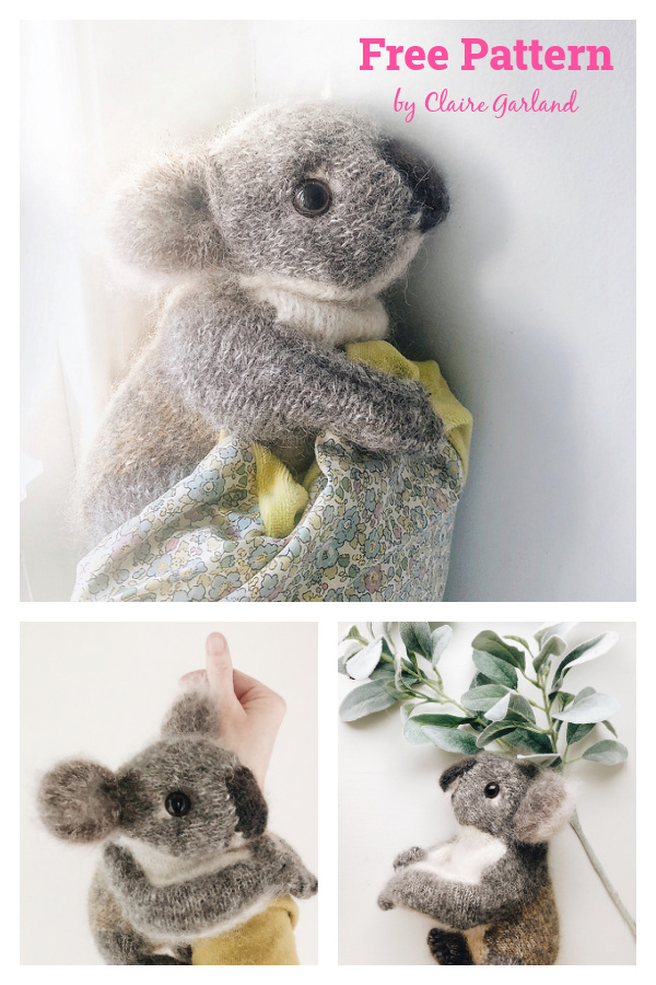 Amigurumi Koala Free Knitting Pattern 