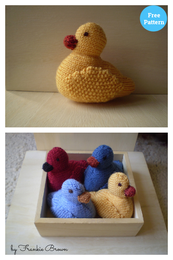 Duckling Free Knitting Pattern