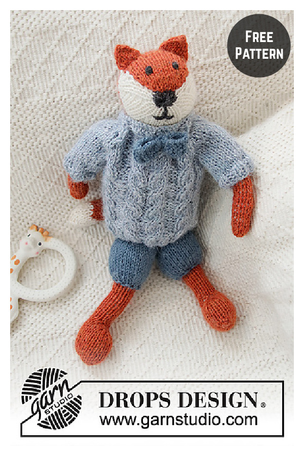 Mister Fox Free Knitting Pattern