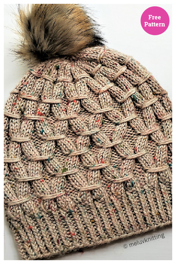 Rock the Smock Hat Free Knitting Pattern