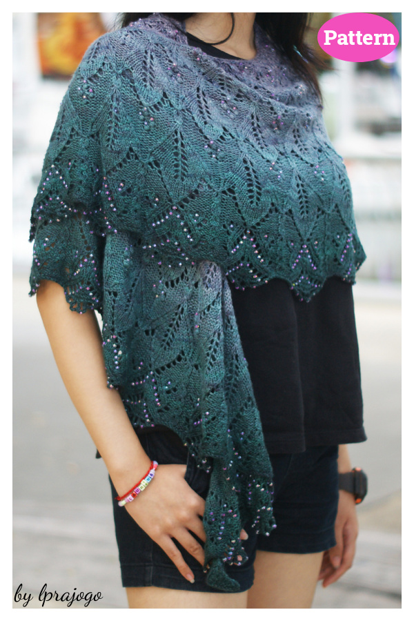 Frozen Leaves Knitting Pattern