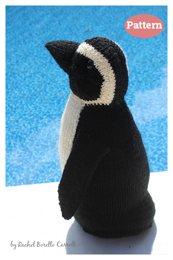 Amigurumi African Penguin Soft Toy Knitting Pattern 