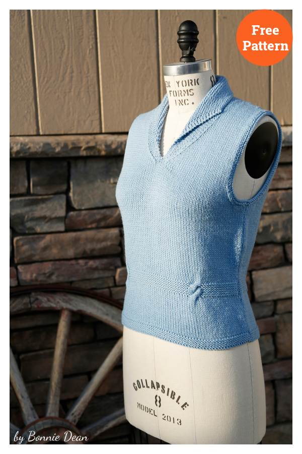 Dorothy's Vest Free Knitting Pattern