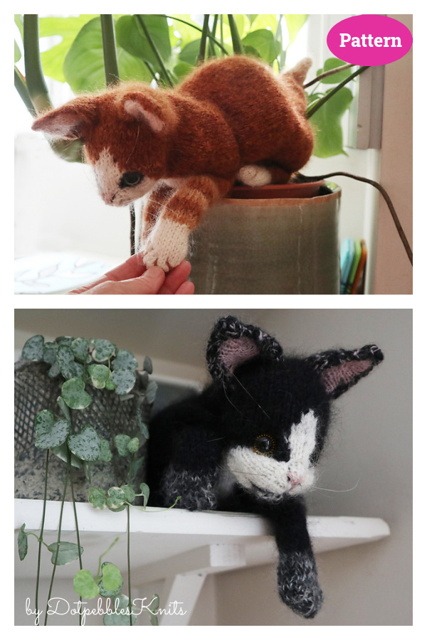 Amazing Kitten Cat Amigurumi Knitting Pattern