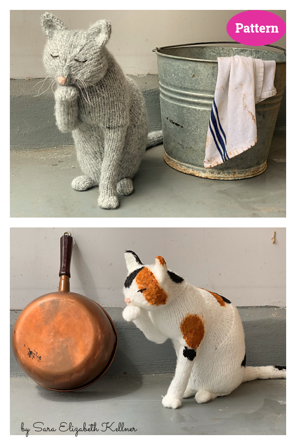The Scullery Cat Amigurumi Knitting Pattern