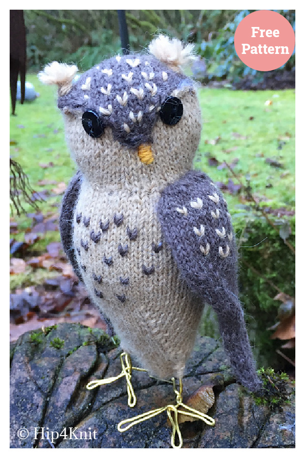 Adorable Amigurumi Obligatory Owl Free Knitting Pattern