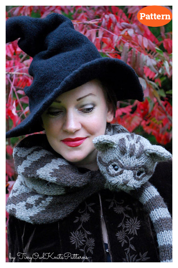 Witch Hat Knitting Pattern