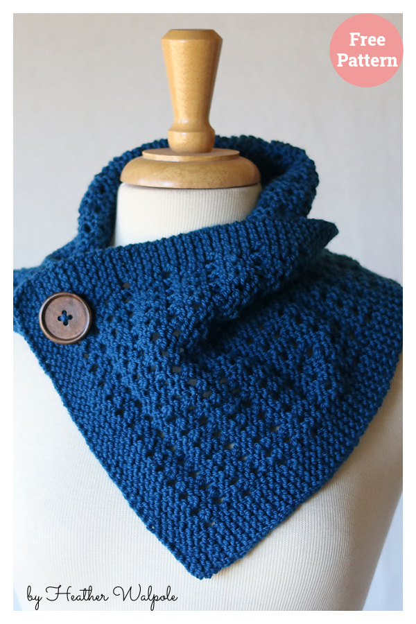 Snowfall Cowl Free Knitting Pattern