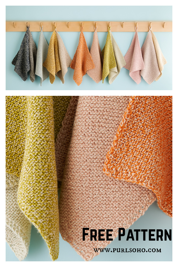 Corner-To-Corner Washcloth Free Knitting Pattern