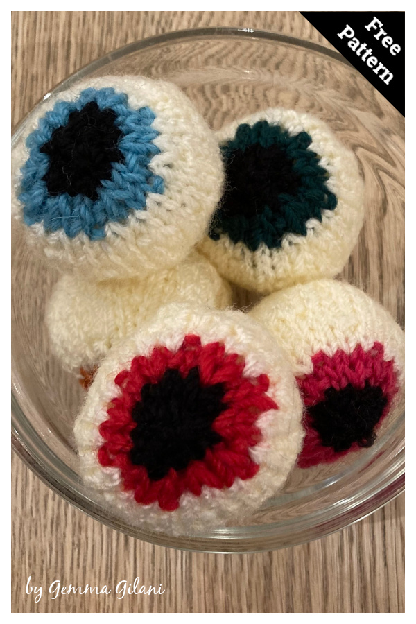 A Bowlful of Eyeballs Free Knitting Pattern