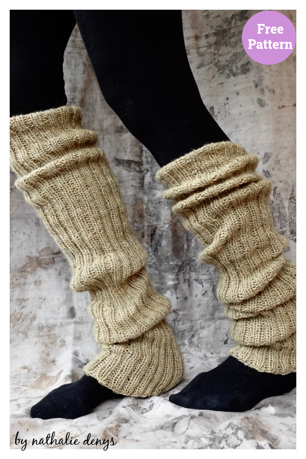 Feeling Good Legwarmers Free Knitting Pattern