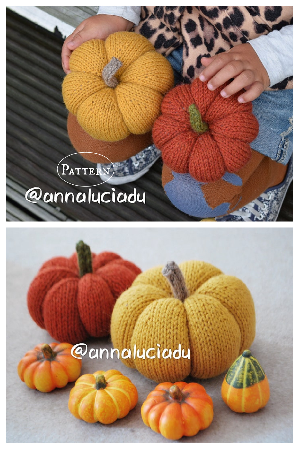 Pumpkin Amigurumi Knitting Pattern