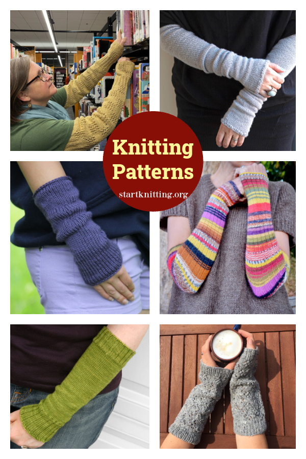Arm Warmers Knitting Patterns