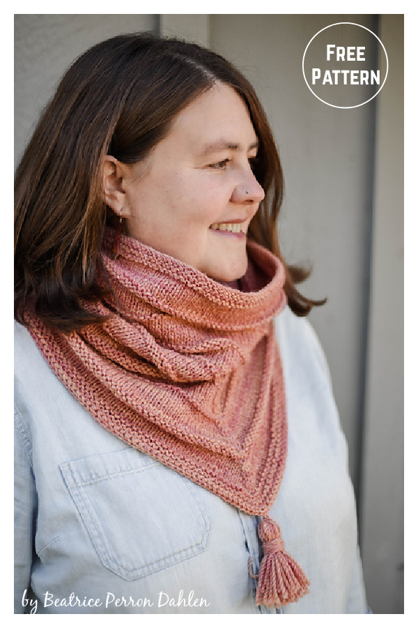 Frost at Dawn Cowl Free Knitting Pattern