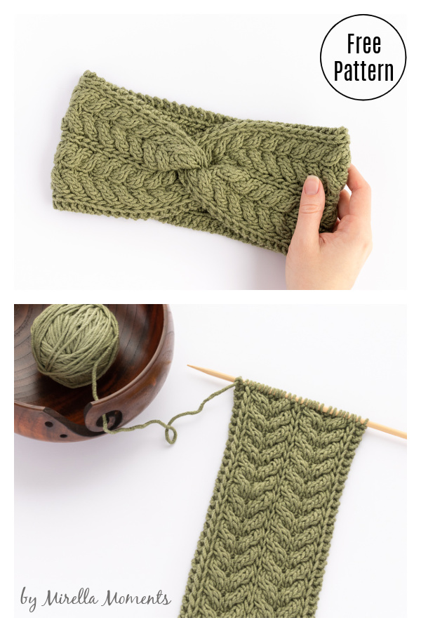 The Thicket Headband Free Knitting Pattern