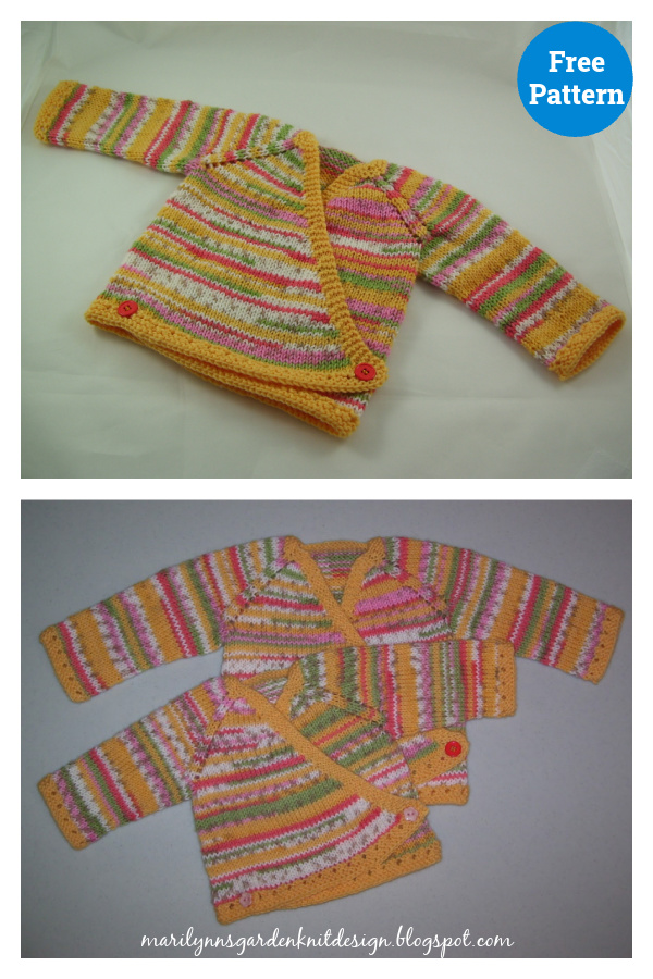 Buttercup Baby Wrap Free Knitting Pattern