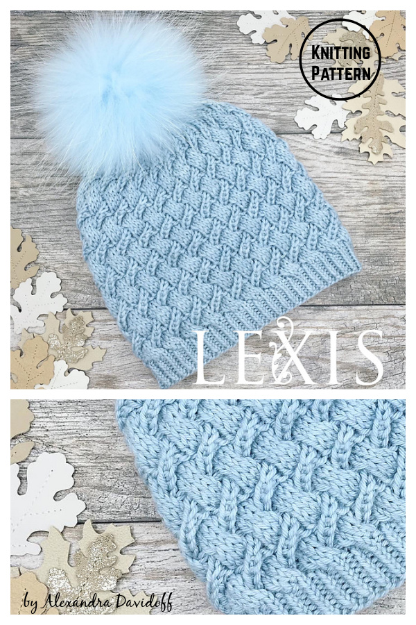 Lexis Cable Hat Knitting Pattern