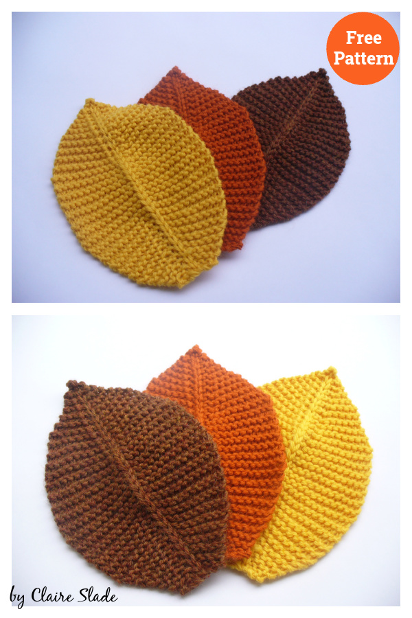 Just Leaves Free Knitting Pattern