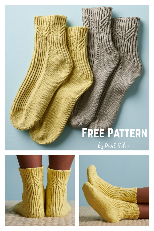 House Socks Free Knitting Pattern