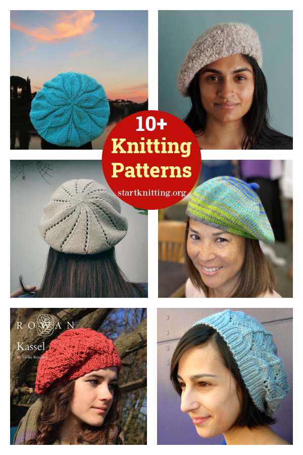 10+ Slouchy Beret Knitting Patterns