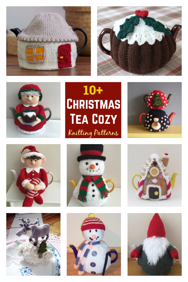 Christmas Tea Cozy Knitting Patterns