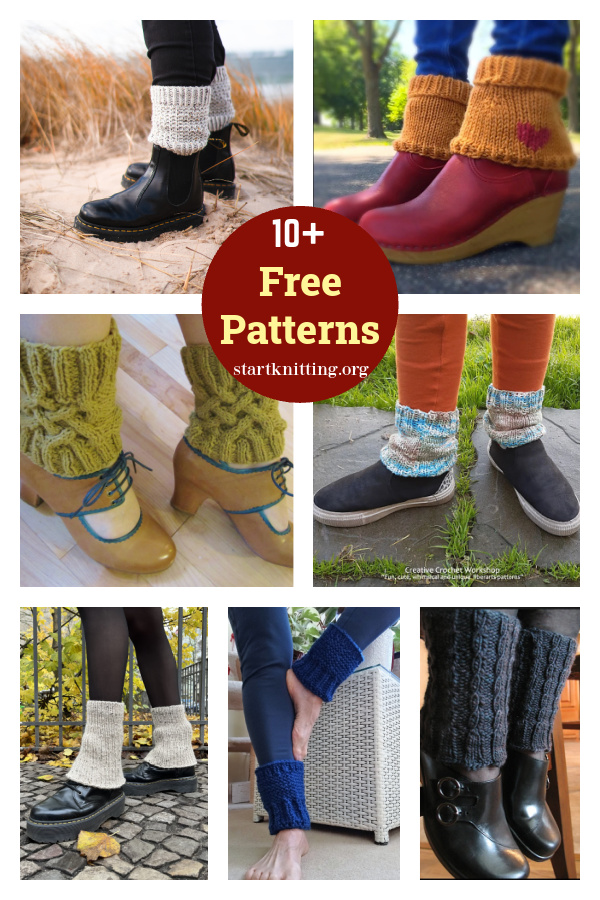 10+ Ankle Warmers Free Knitting Pattern 