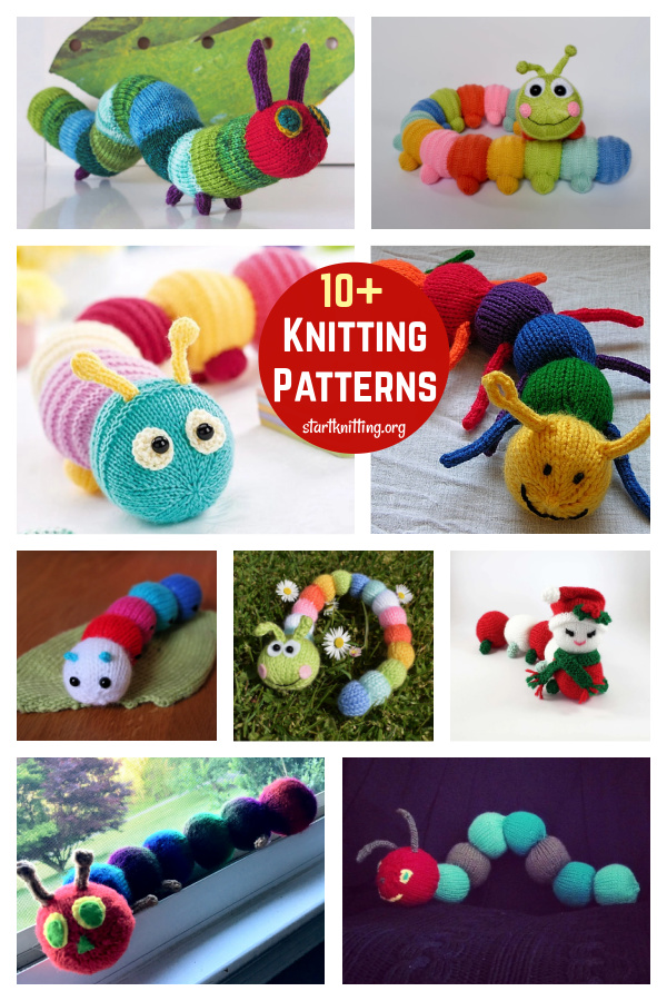 Caterpillar Knitting Patterns 